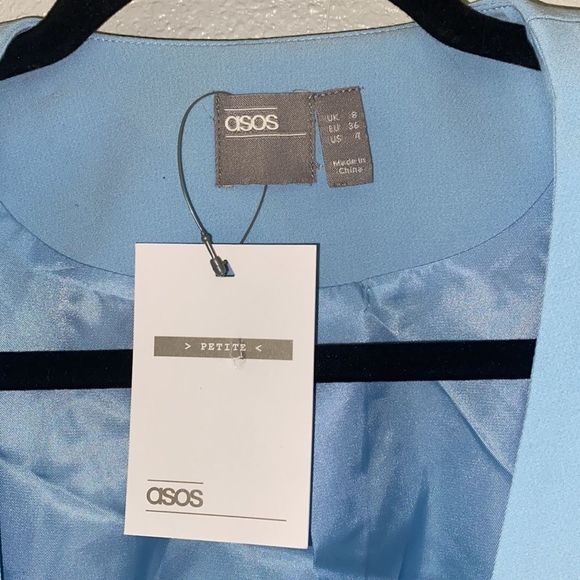 ASOS Light Blue Petite Blazer - Picture 3 of 10